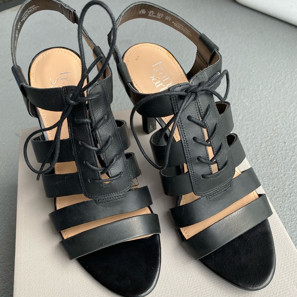 Franco Sarto Quinton Lace Up Heels 8.5